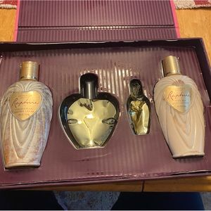 Victoria Secret Rapture Golden Pearl Shower Cream 4 oz and Pure Silk Body Lotion